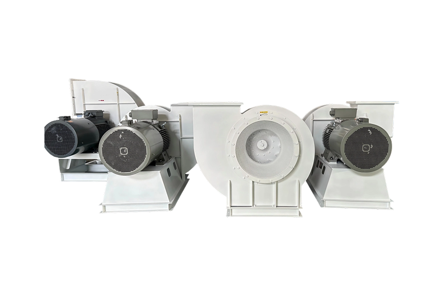 Miljøbeskyttelsesindustrien - fast og flydende affald roterovnsbehandlingssystem Ilttilførselsventilator