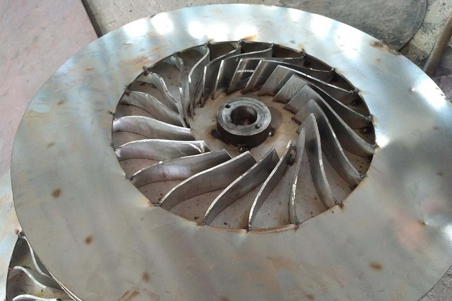 Anti-korrosions centrifugalventilator i rustfrit stål